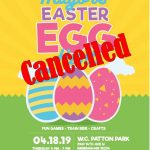 Egg Hunt Cancelled