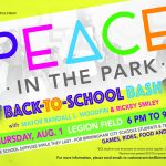 Peace in the Park Flyer Backpack Giveaway