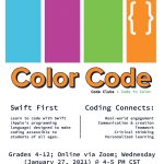 Ed Farm Color Code Flyer January 27