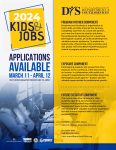 Kids&Jobs flyer 2024